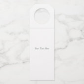 ジュースミモサシャンパーニュまたはプロセッコを追加 ボトルネックタグ (裏面)