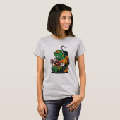 ジュース入りホラー飲料 Tシャツ (正面フル)