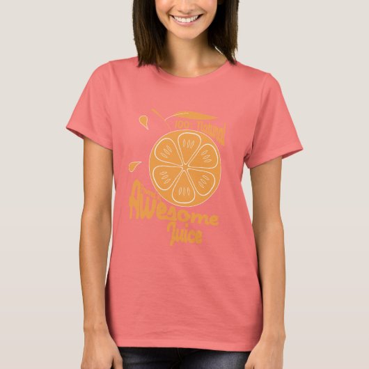 ジュース素晴らし Tシャツ (正面)