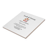 ジュース&シェークレストランビジネスサイトのソーシャル タイル (側面)