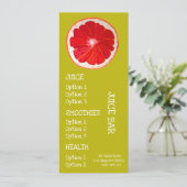 ジュース ヘルシー ドリンク グレープフルーツ フルーツ メニュー (スタンド正面)