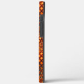 ジュートネットのもつれのように見えるOrangeBrownデザイン Case-Mate iPhoneケース (裏面 / 左)