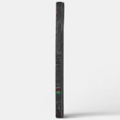 ジュート風変わりの下または上の色の暗いスケッチ Case-Mate iPhoneケース (裏面 / 左)