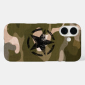 ジュート風iPhoneケースの星 Case-Mate iPhoneケース (裏面 (横))