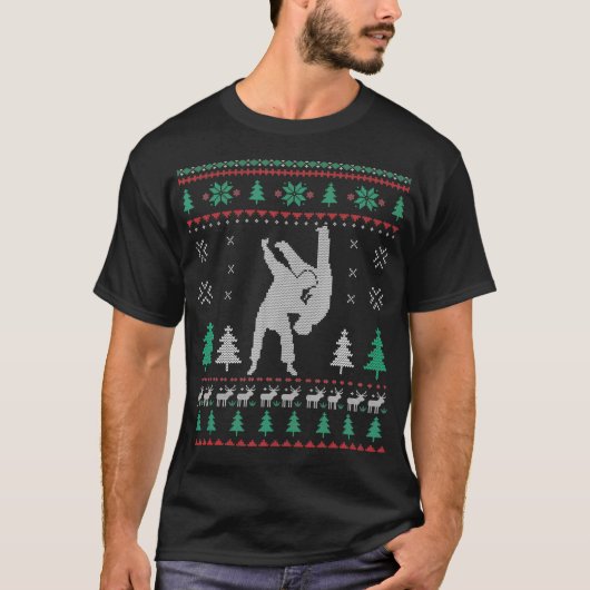 ジュードブリーセータークリスマスパジャマクリスマス  Tシャツ (正面)