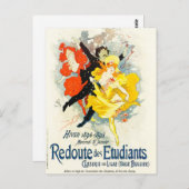 ジュールシェレアールヌーボーポストカード ポストカード (正面/裏面)