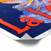 ジュールシェレットフォリーベルゲーレポスター ポスター (角)