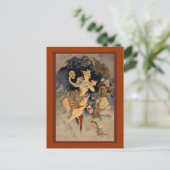 ジュールシェレトラダンセ1891 ポストカード (スタンド正面)