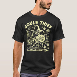 ジュールシーフ回路 面白い 電子工作 ギーク Tシャツ