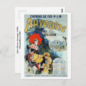 ジュールズチェレオーヴェルニュポストカード ポストカード (正面/裏面)