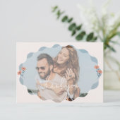 ジュールフローラ結婚式招待状サンキューカード サンキューカード (スタンド正面)