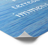 ジュールヴェルヌ引用文について海ポスター ポスター (角)