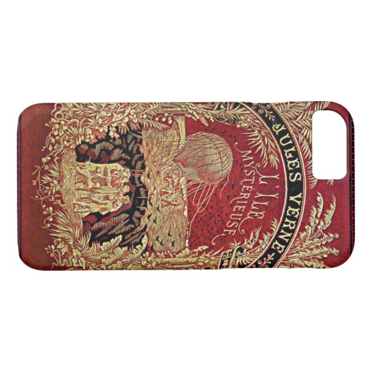 ジュールヴェーンザミステリアス島 Case-Mate iPhoneケース (裏面(横))