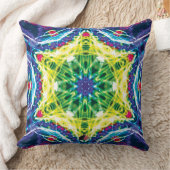 ジュール万華鏡のように千変万化するパターン クッション (ブランケット)