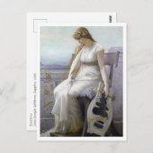 ジュール・ジョセフ・レ・フェブル、サッポ， 1884 ポストカード (正面/裏面)