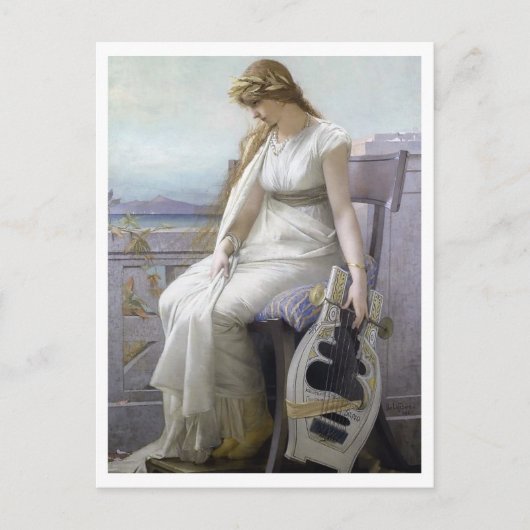 ジュール・ジョセフ・レ・フェブル、サッポ， 1884 ポストカード (正面)