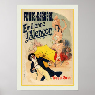 ジュール・チェレ,広告,1890 ポスター
