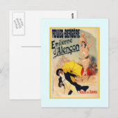 ジュール・チェレ,広告,1890 ポストカード (正面/裏面)