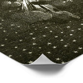 ジュール・ヴァーンのアートによって、地球から月へ ポスター (角)