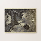 ジュール・ヴェルヌの航海超常者（1861年） ジグソーパズル (横)