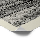 ジュール・ヴェルヌ大尉ノウティラスの舵を取るネモ ポスター (角)