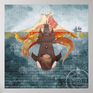 ジュール・ヴェルヌ20000リーグ海底 ポスター