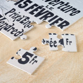 ジュールCheret博覧会のアールヌーボーのパズル ジグソーパズル (側面)