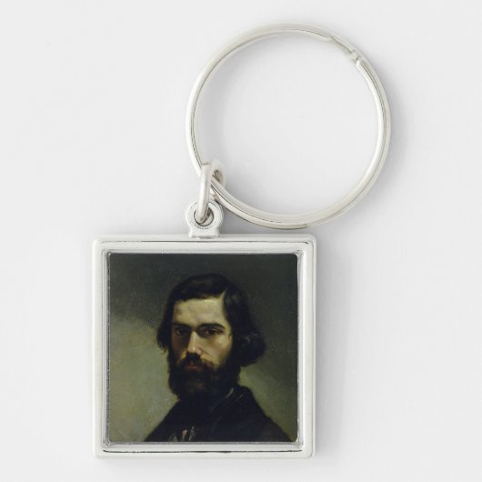 ジュールValles c.1861のポートレート キーホルダー (正面)