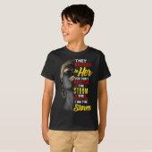 ジューンティーサブアイ・アム・ザ・ストーム黒人女性黒人歴史 Tシャツ (正面フル)