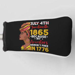 ジューンティーサブテー 祖先が自由でなかったからこそ 1776 ゴルフヘッドカバー