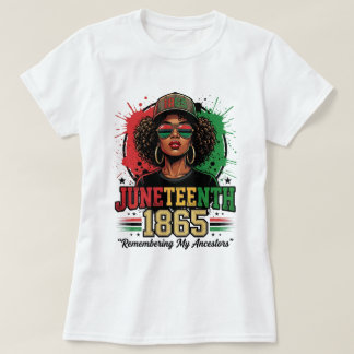 ジューンティーサブ1865 男性用チェーンブレイクTシャツ Tシャツ