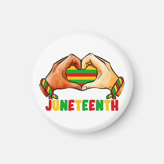 ジューンティーサンクス ハート マグネット (正面)