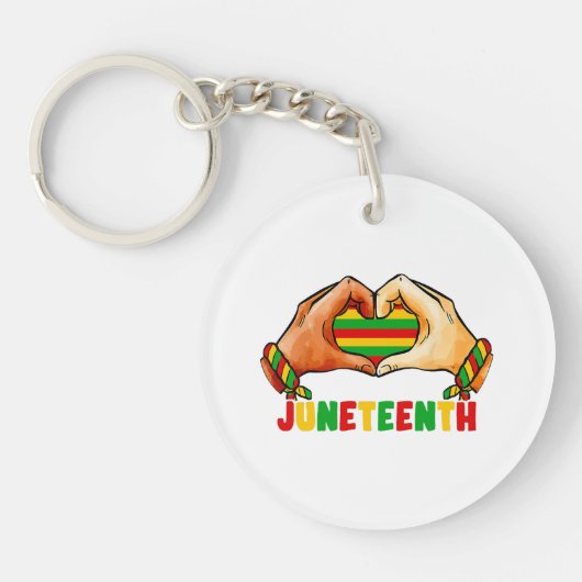 ジューンティーサ ハート キーホルダー (正面)