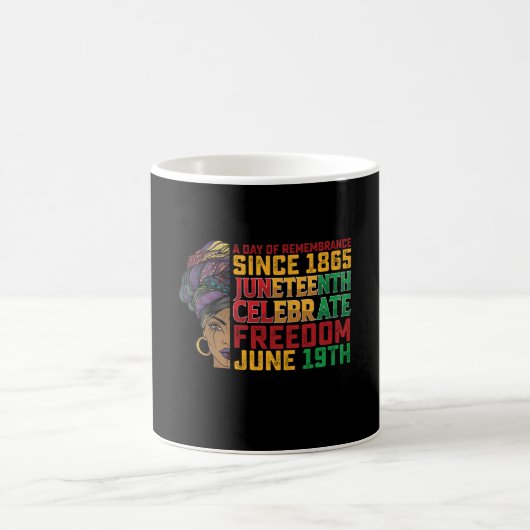 ジューンティーサ―自由と解放の日 コーヒーマグカップ (中央)