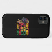 ジューンティーサ―自由と解放の日 Case-Mate iPhoneケース (裏面(横))