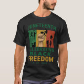 ジューンティーシス1865 自由の日 ヘリテージアート Tシャツ (正面)