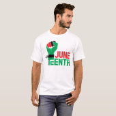 ジューンティーシス 1865 解放の日 Tシャツ (正面フル)