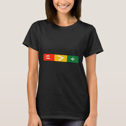 ジューンティーシス 2025 平等は分断より大きい Tシャツ (正面)