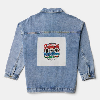 ジューンティーゼンス・インディペンデンス・デイ ビンテージTシャツデザイン_1 デニムジャケット