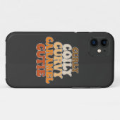 ジューンティーゼンス カーリー コイリー カーブ カラメル キューティー Case-Mate iPhoneケース (裏面(横))