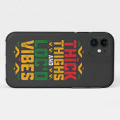 ジューンティーゼントゥ・サウザンド・ヴァイブス・アフリカ系アメリカ人 Case-Mate iPhoneケース (裏面(横))