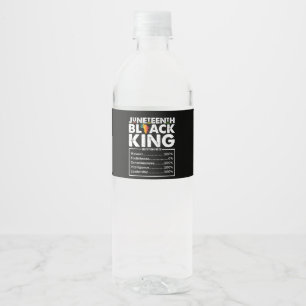 ジューンティーゼント ブラックキング栄養成分 メラニン ペットボトルラベル