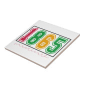 ジューンティーゼenth - 黒人の歴史 タイル (側面)
