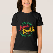 ジューンティーンスだね トライブレンドＴシャツ (正面)