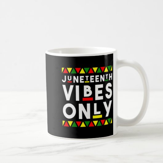 ジューンティーンスの雰囲気 アフリカの色 黒い肌の色素 コーヒーマグカップ (右)