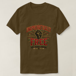 ジューンティーンスをお祝いする自由な気持ち Tシャツ