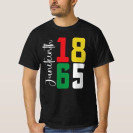 ジューンティーンスフリーダムデー ブラックヒストリーお祝い Tシャツ