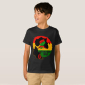 ジューンティーンス黒人歴史祝祭自由 Tシャツ (正面フル)