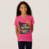 ジューンティーンス・アフリカ系アメリカ人旗 Tシャツ (正面フル)