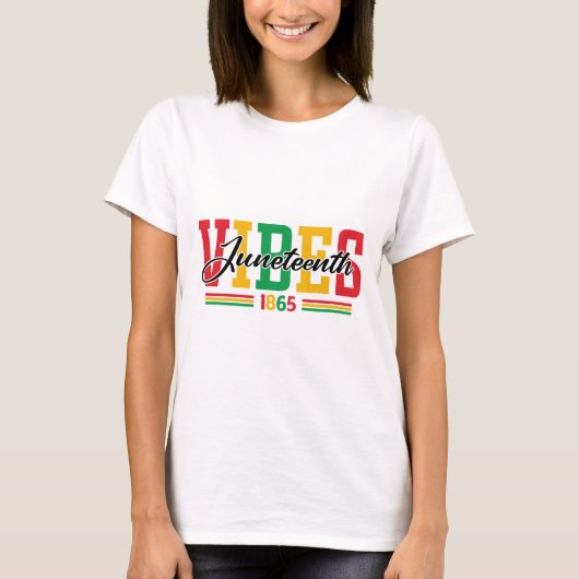 ジューンティーンス・バイブス Tシャツ (正面)